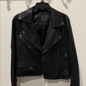 Women’s Faux Leather Motorcycle Jacket